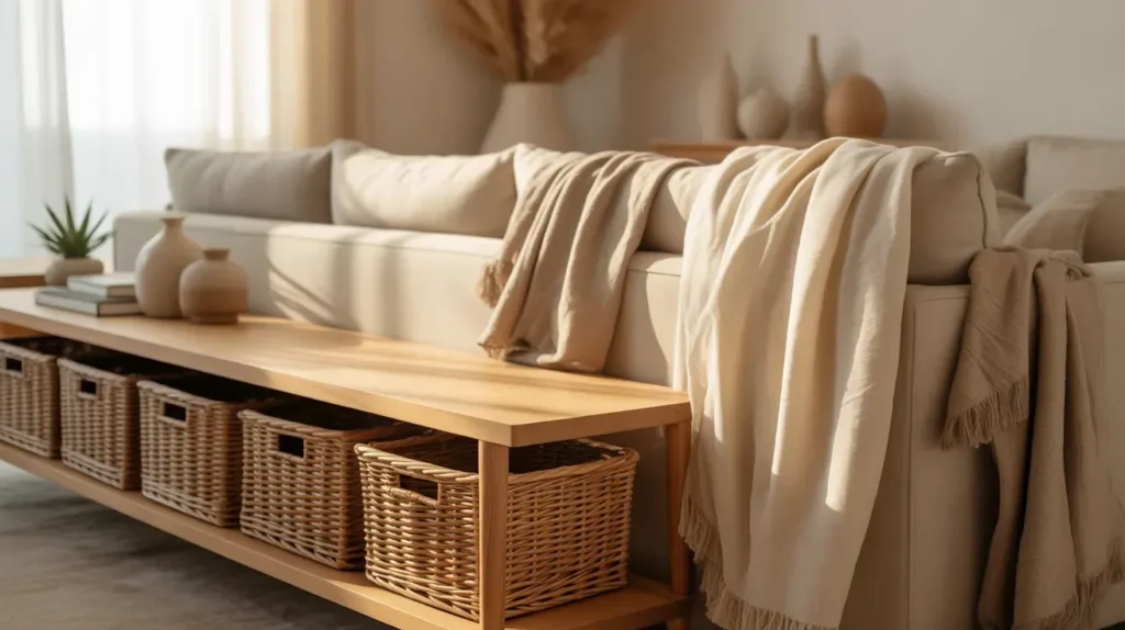 Use Baskets as Decor 