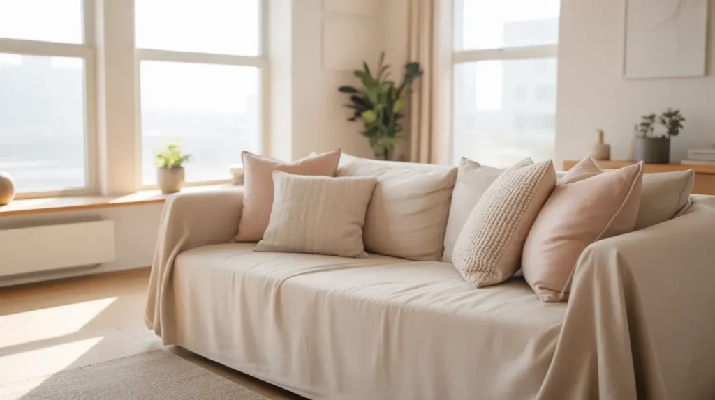 Sofa Slipcover Refresh