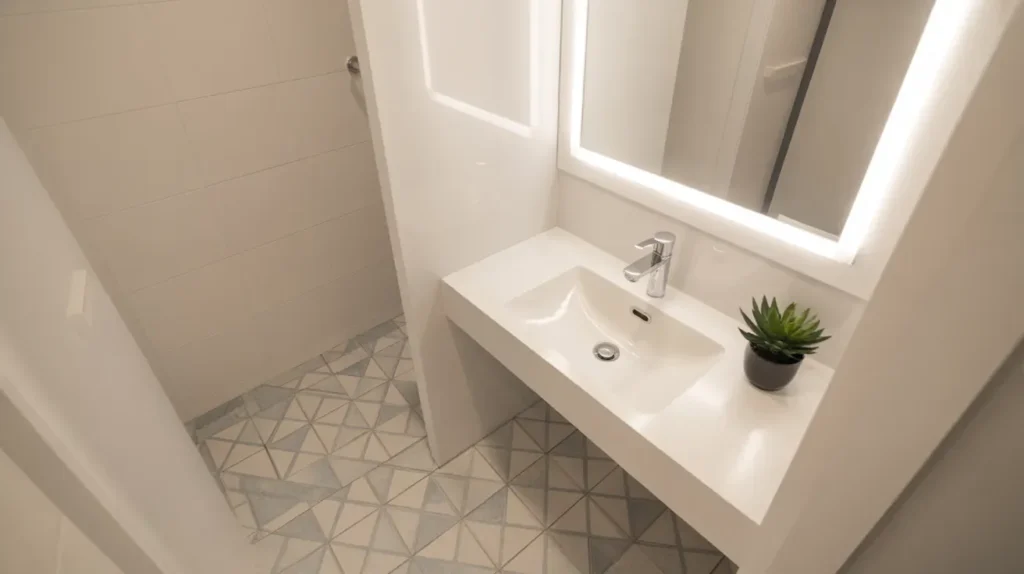 Peel-and-Stick Floor Tiles