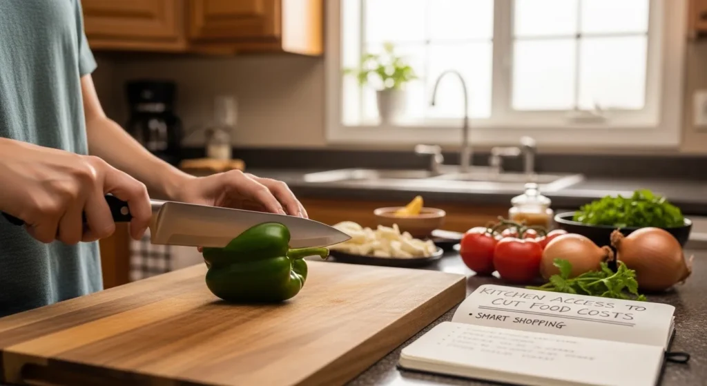 Look for Kitchen Access to Cut Food Costs