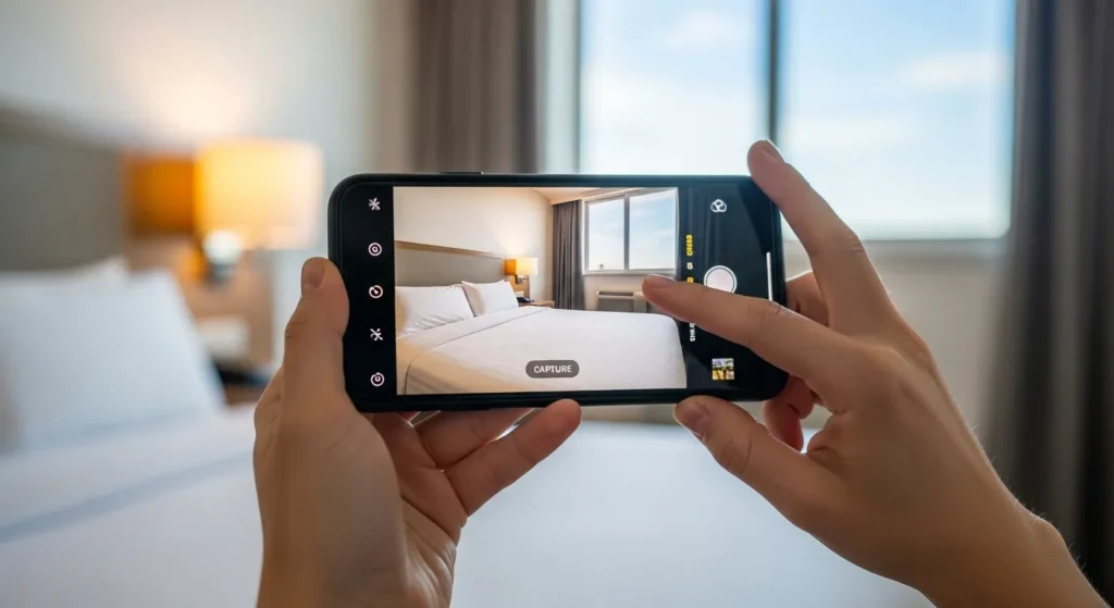 Take Photos on Arrival