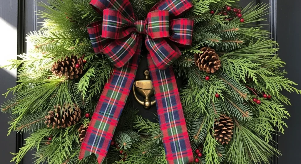 Christmas Wreaths for Front Door Ideas