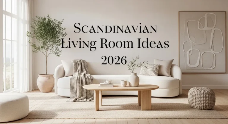 Scandinavian Living Room Ideas 2026: Modern Nordic