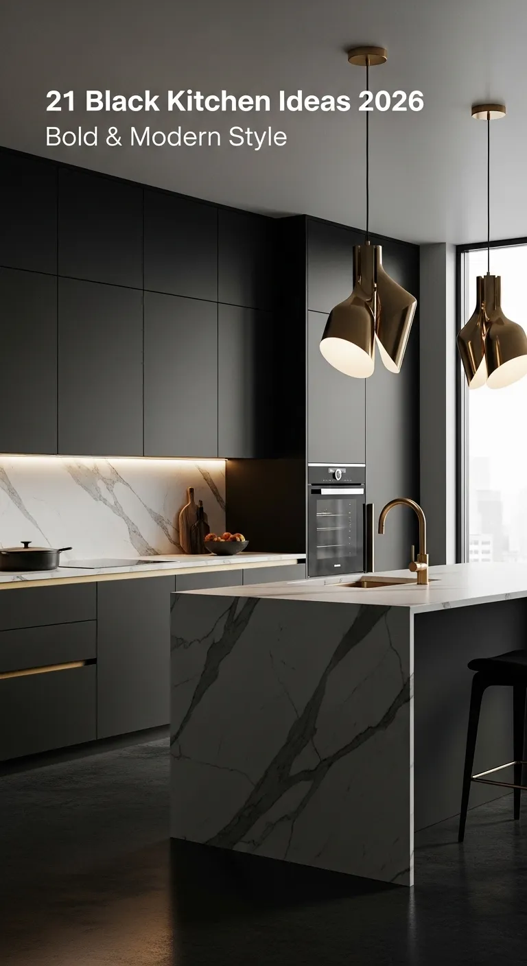 Black Kitchen Ideas 2026