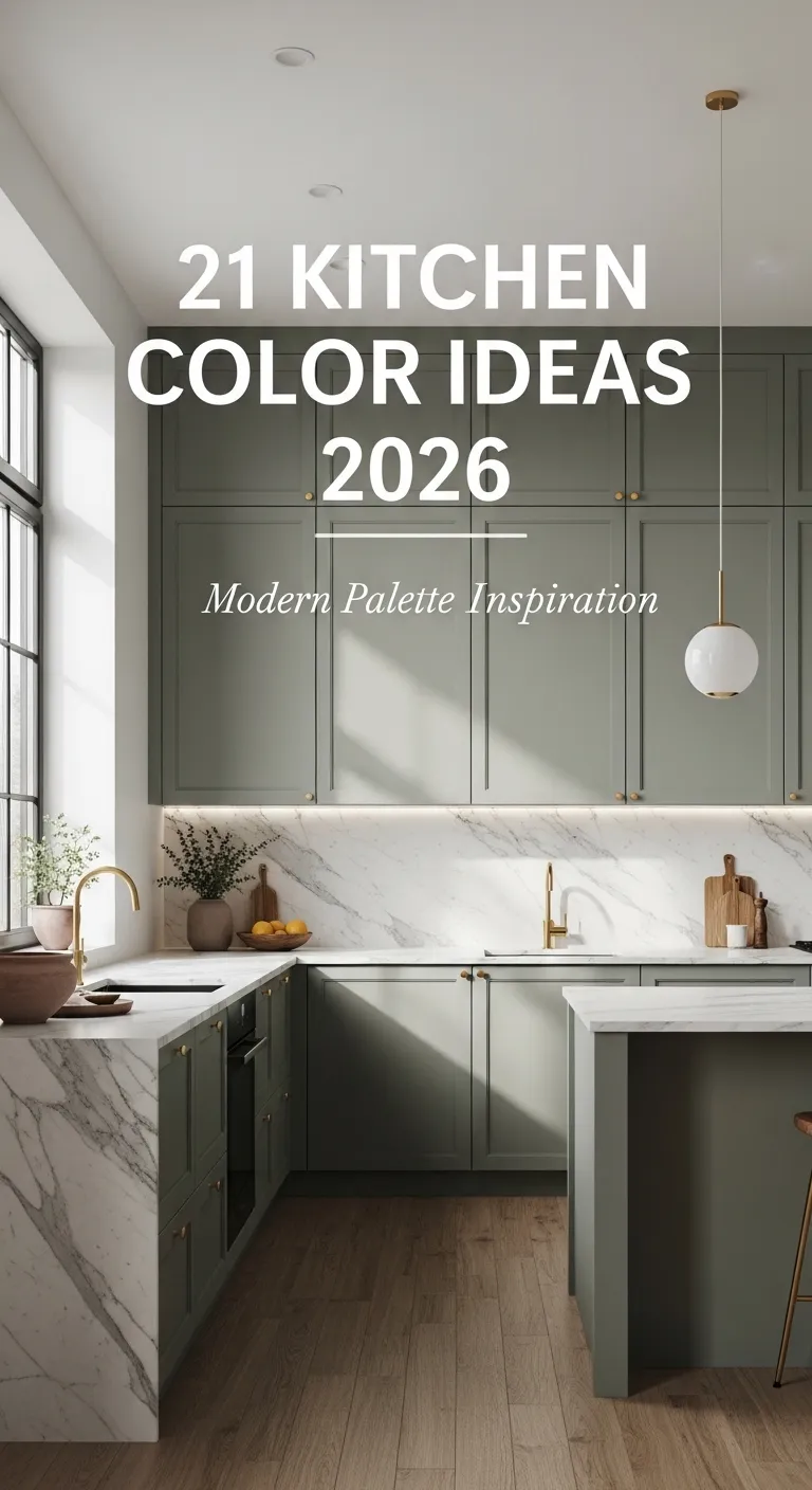 Kitchen Colors Ideas 2026