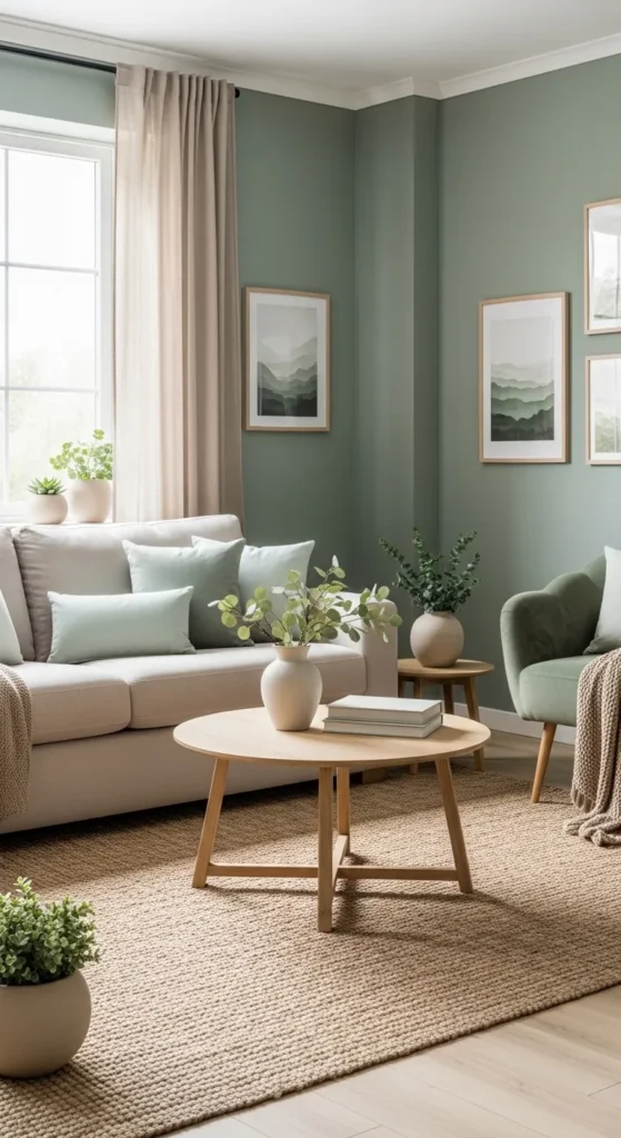 Green Living Room Paint Ideas 2026