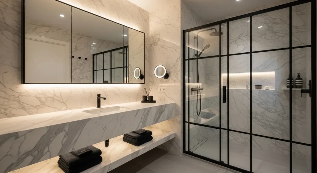 Black and White Bathroom Ideas
