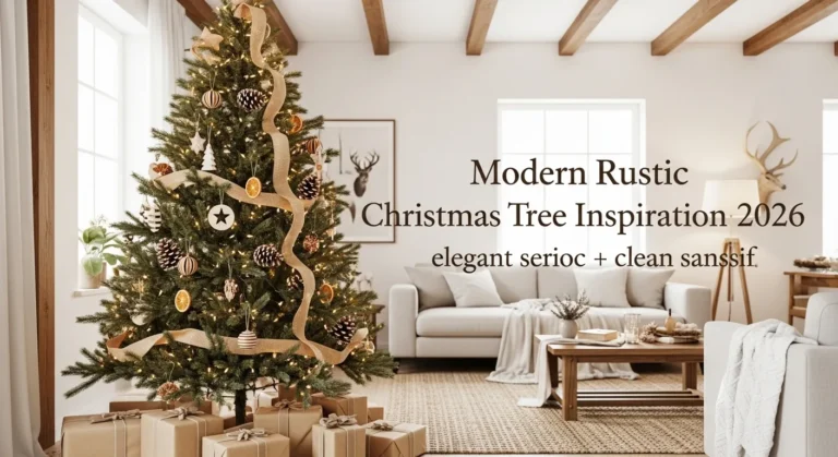 25 Christmas Tree Inspiration 2026 Modern Rustic