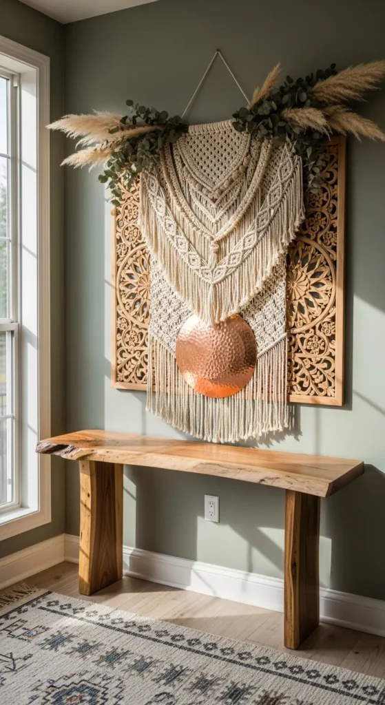 Boho Wall Decor Living Room