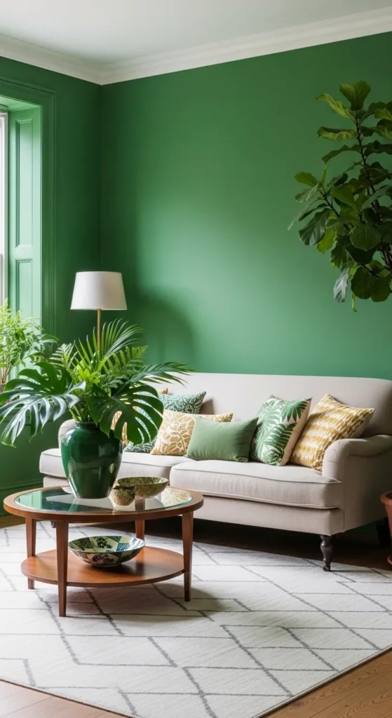 Green Living Room Paint Ideas 2026