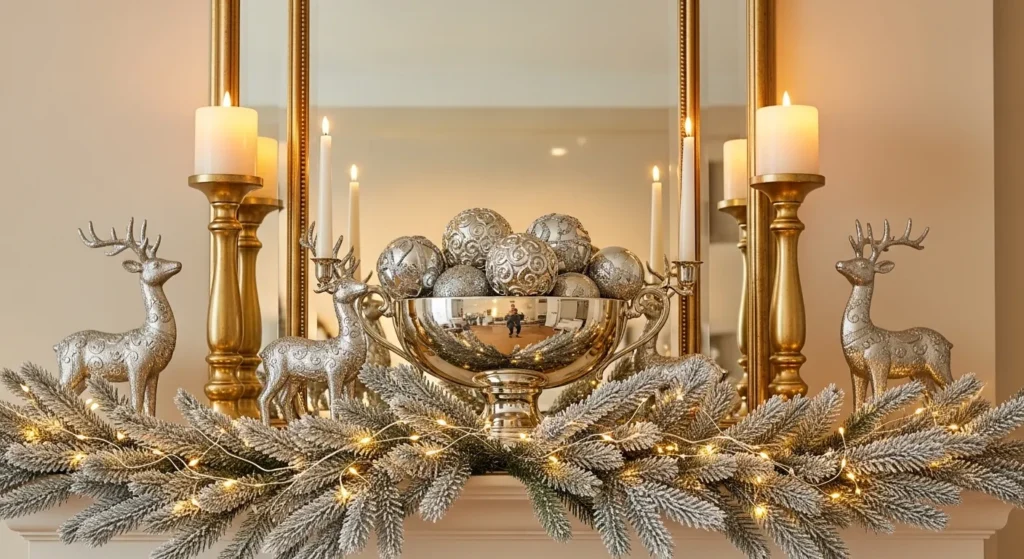 21 Christmas Fireplace Decor Ideas
