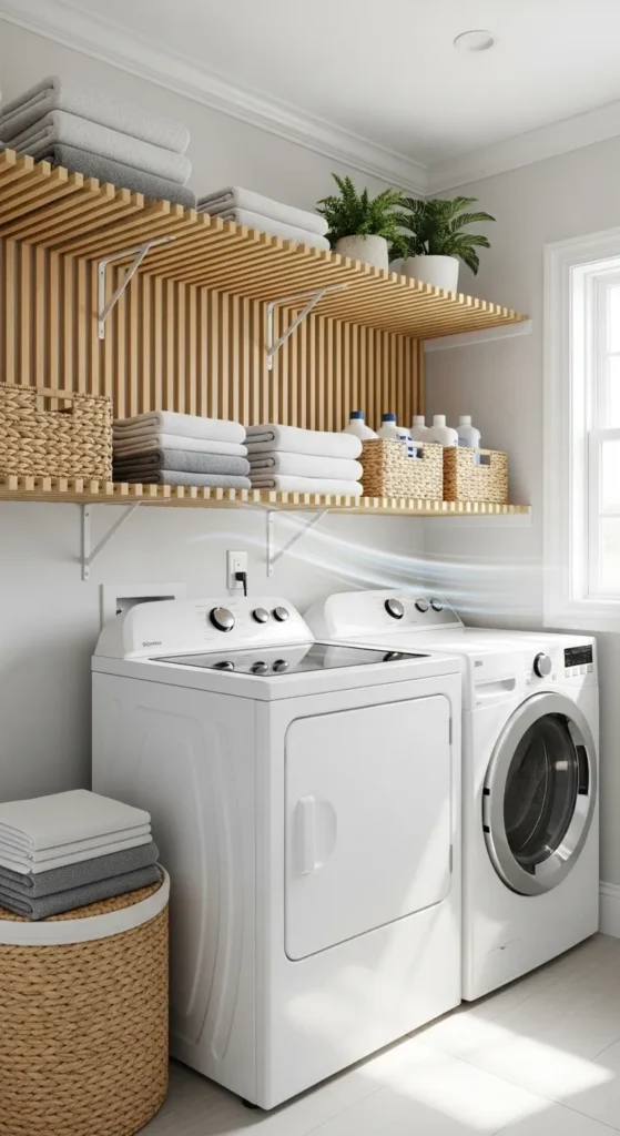 Laundry Room Shelves Ideas 2026