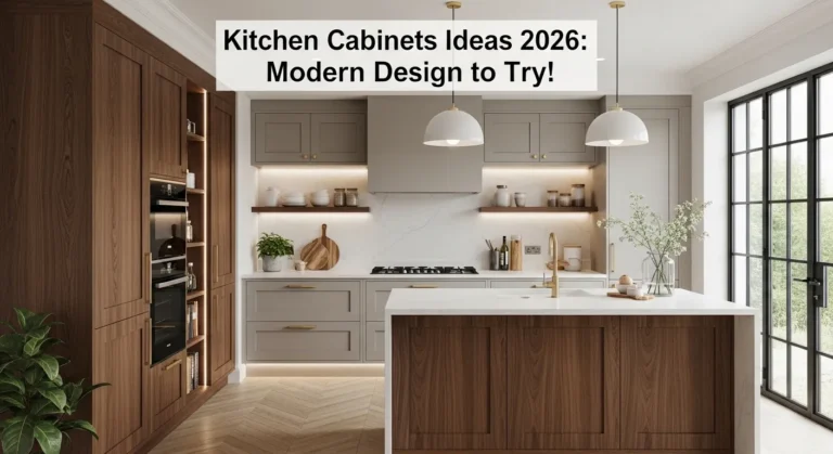 Kitchen Cabinets Ideas 2026: Modern Design