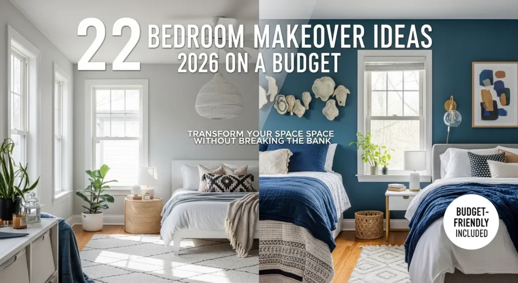 Bedroom Makeover Ideas 2026 on a Budget