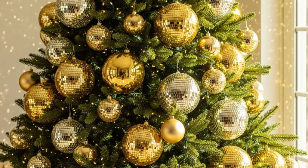 Gold Christmas Tree 2026 Decor