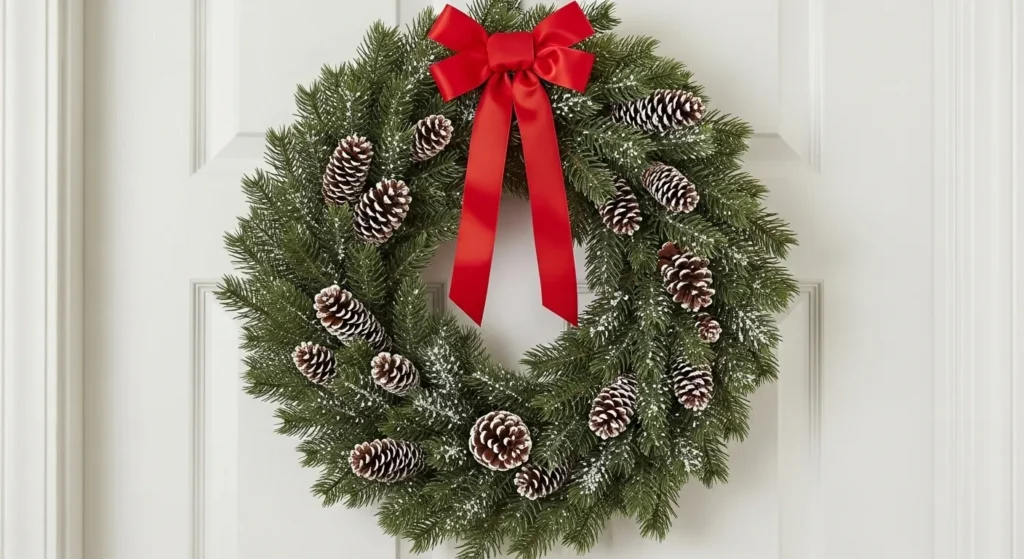 Christmas Wreaths for Front Door Ideas
