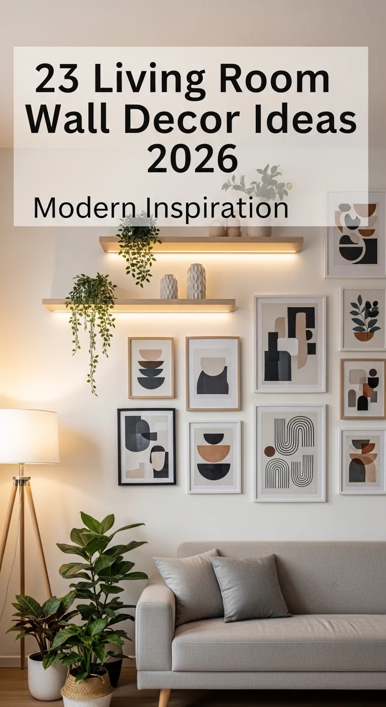 Living Room Wall Decoration Ideas 2026