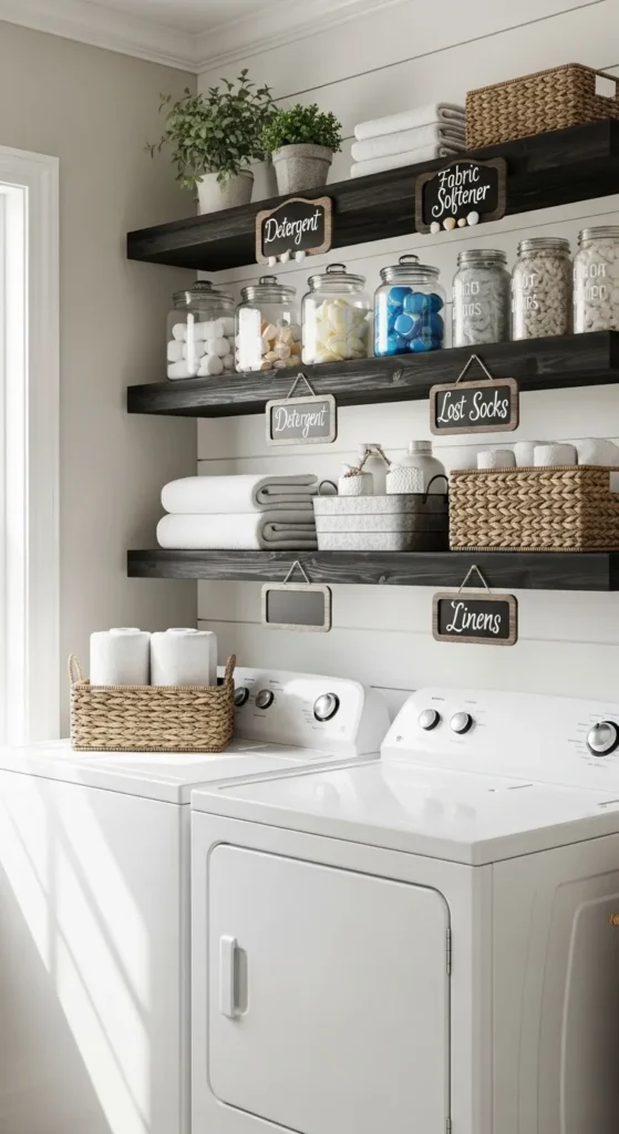 Laundry Room Shelves Ideas 2026