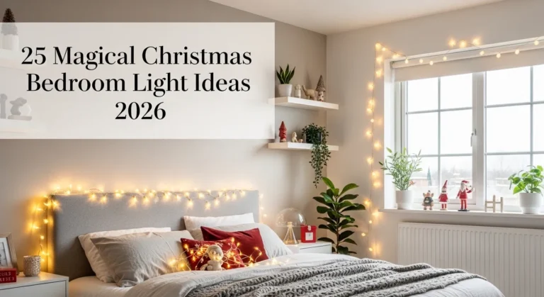Christmas Lights in the Bedroom 2026: 25 Magical Ideas