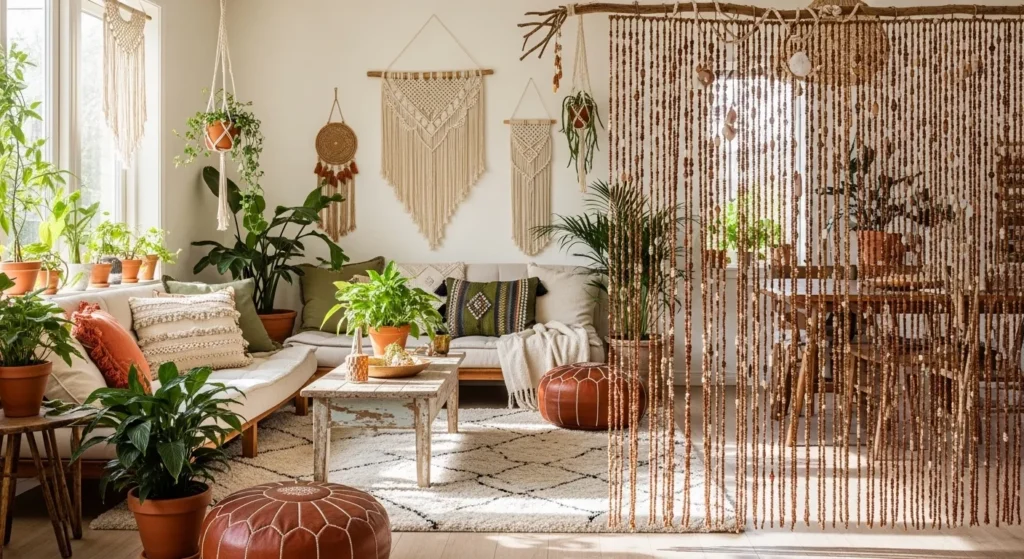  Boho Living Room Ideas 2026