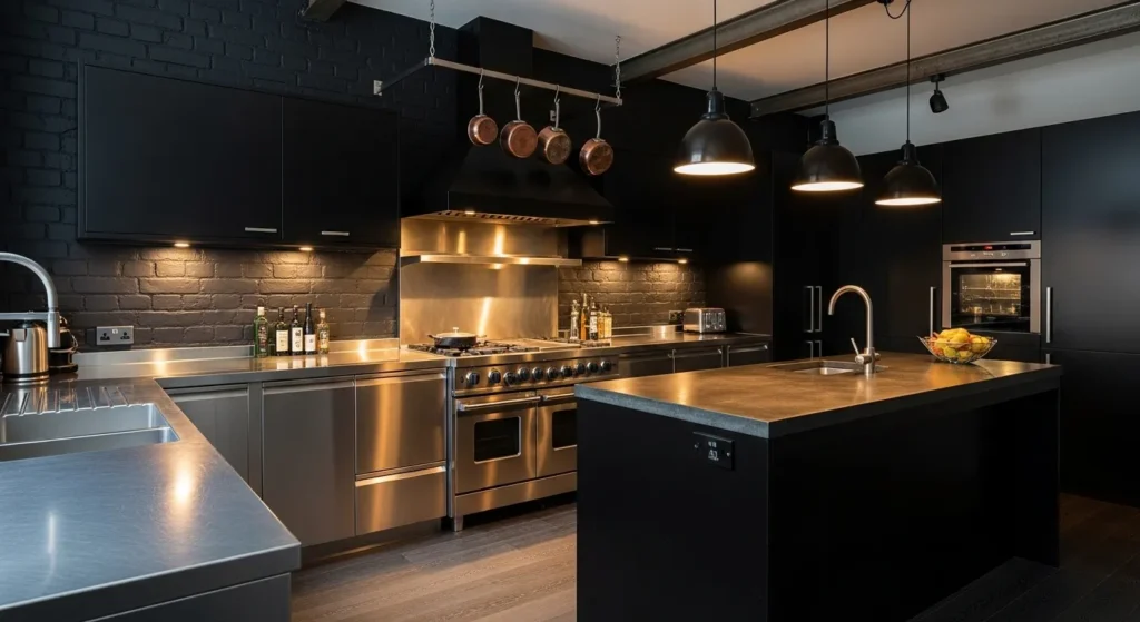 Dark Kitchen Ideas 2026 Modern Style