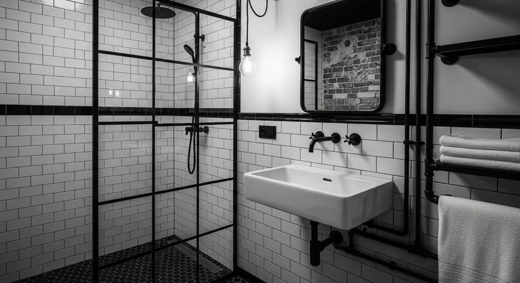 Black and White Bathroom Ideas