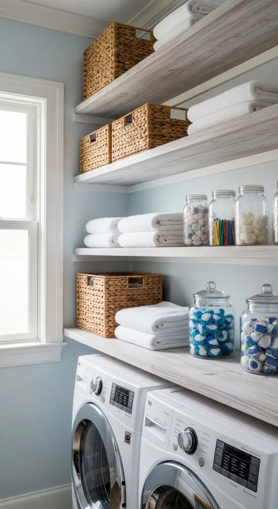Laundry Room Shelves Ideas 2026