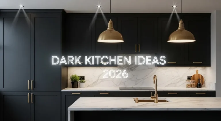 Dark Kitchen Ideas 2026 Modern Style
