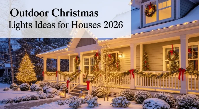 Outdoor Christmas Lights Ideas for Houses 2026