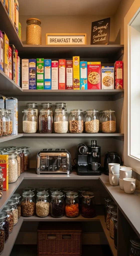 Narrow Walk-in Pantry Ideas