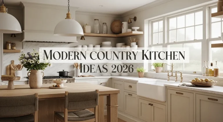 Style Kitchen Ideas 2026 Modern Country