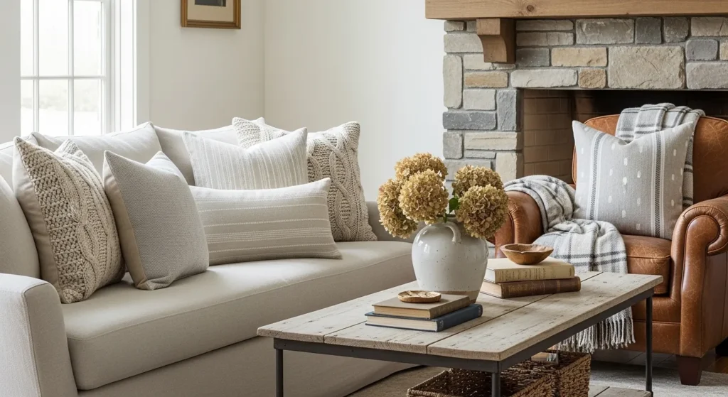 Farmhouse Living Room Ideas 2026 Rustic