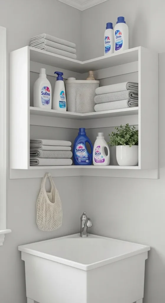 Laundry Room Shelves Ideas 2026