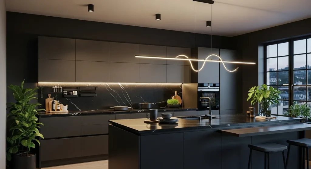 Dark Kitchen Ideas 2026 Modern Style