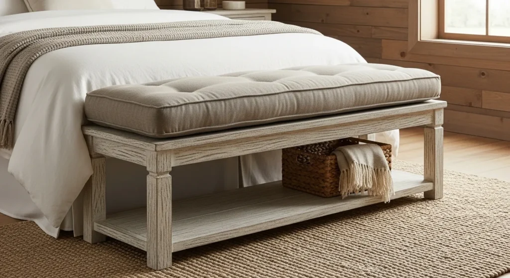 Bedroom Bench Ideas 2026 Modern