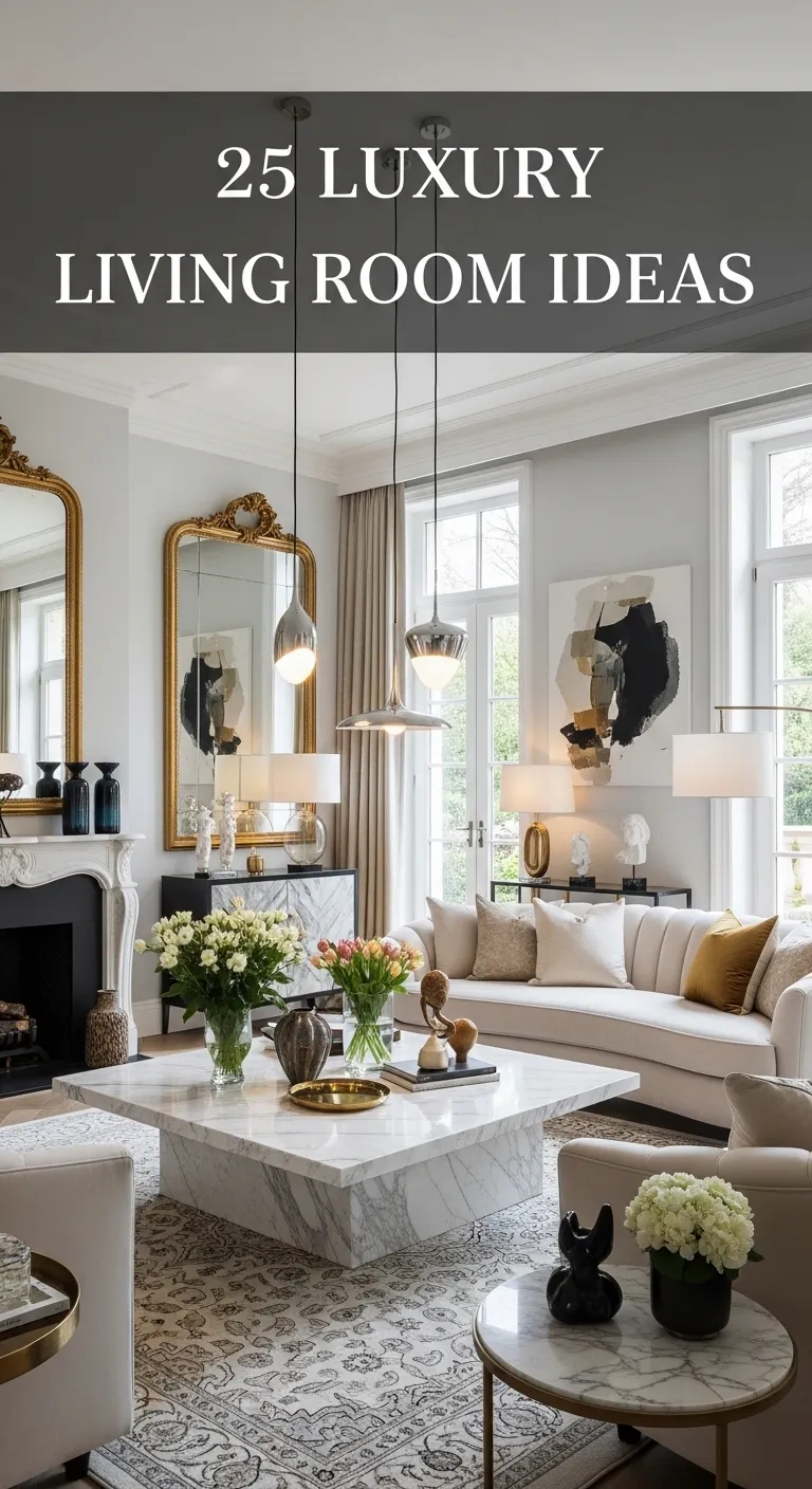 Luxury Living Room Ideas 2026