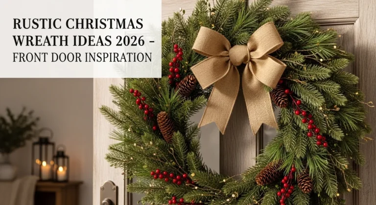 Christmas Wreaths for Front Door Ideas 2026