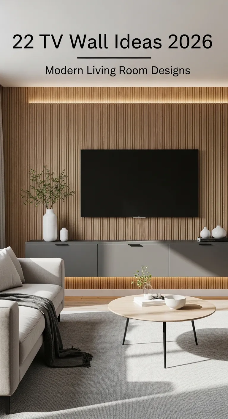 Living Room TV Wall Ideas 2026