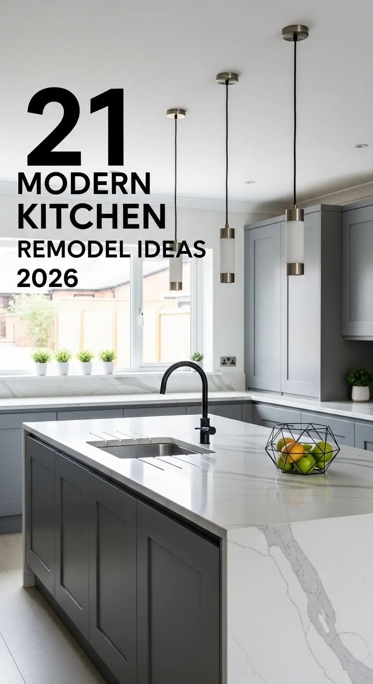Modern Kitchen Remodel Ideas 2026