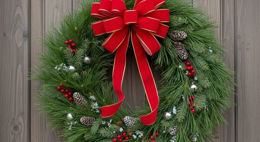 Christmas Wreaths for Front Door Ideas