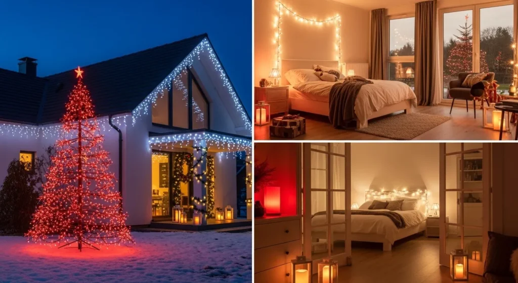Red and White Christmas Lights 2026: Ideas to Try!