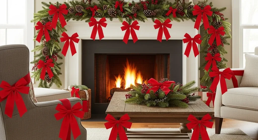 21 Christmas Fireplace Decor Ideas