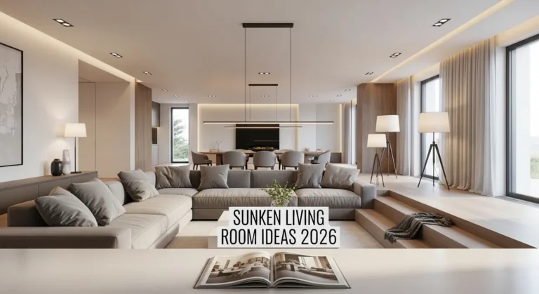 Sunken Living Room Ideas