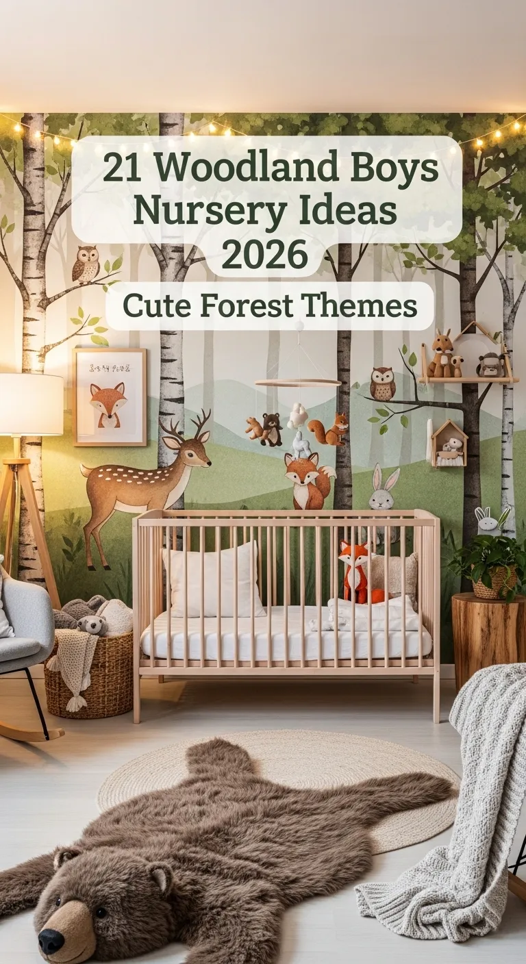 Boys Woodland Nursery Ideas 2026