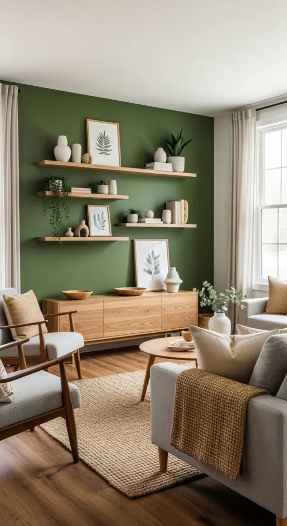 Green Living Room Paint Ideas 2026