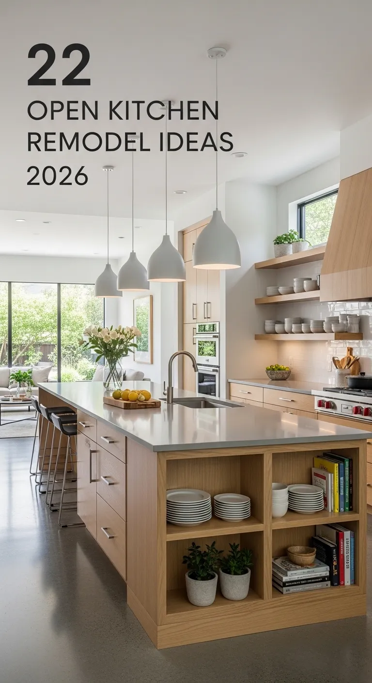Open Kitchen Remodel Ideas 2026