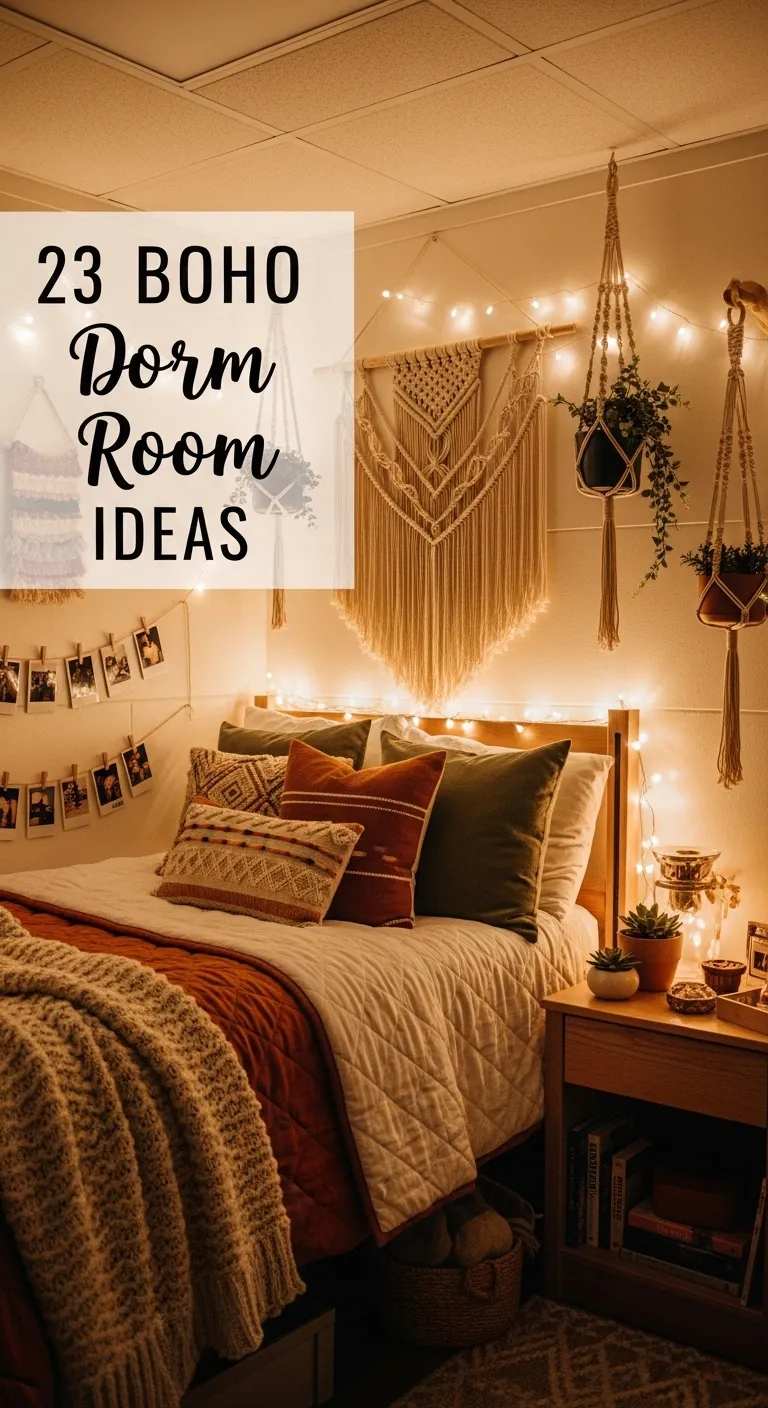 Boho Dorm Room Ideas 2026