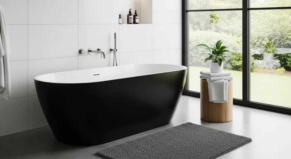 Black and White Bathroom Ideas