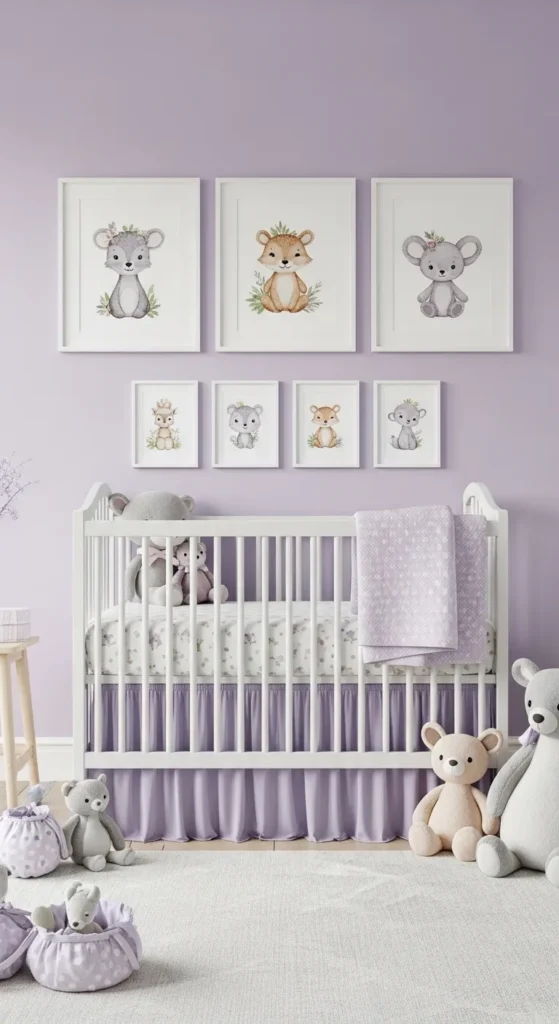 Purple Girls Nursery Ideas 2026