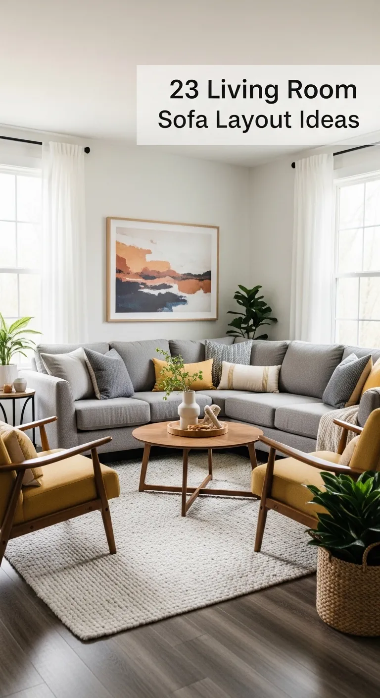 Living Room Sofa Layout Ideas 2026